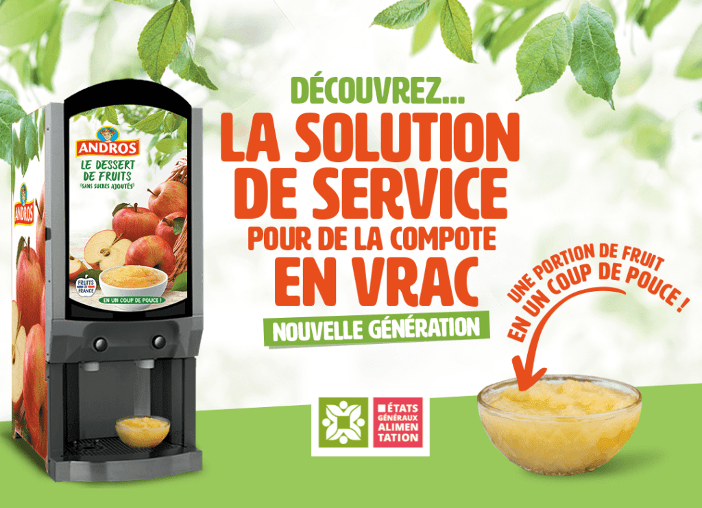 Distributeur de compote Andros
