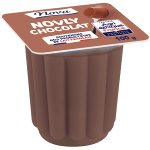 NOVLY LAIT GÉLIFIÉ CHOCOLAT NOVA AGRI-ETHIQUE FRANCE