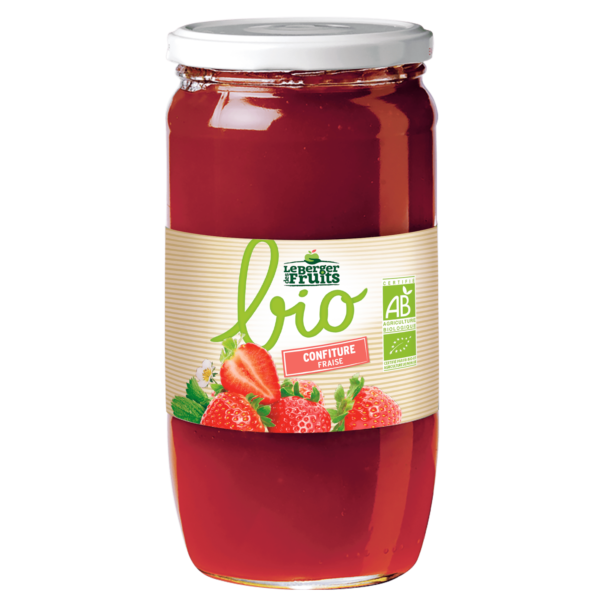 CONFITURE DE FRAISES BIO 760g Andros FoodService