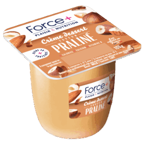 CRÈME DESSERT SAVEUR PRALINÉ RICHE EN PROTÉINES 100g