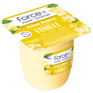 CRÈME DESSERT SAVEUR VANILLE RICHE EN PROTÉINES 100g