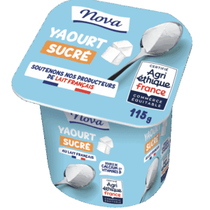 YAOURT NATURE SUCRÉ 115g