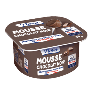 MOUSSE AU CHOCOLAT NOIR NOVA AGRI-ETHIQUE FRANCE