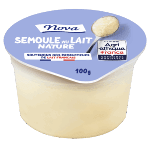 SEMOULE AU LAIT NATURE NOVA AGRI-ETHIQUE FRANCE