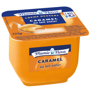 CRÈME DESSERT CARAMEL AU LAIT ENTIER 125g