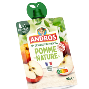 GOURDE PURÉE POMME HVE SANS SUCRES AJOUTÉS 90g