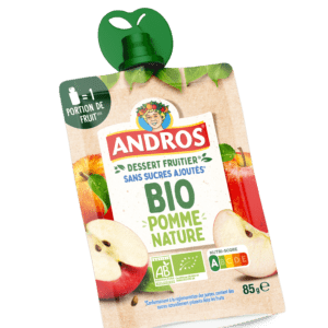 GOURDE PURÉE POMME BIO SANS SUCRES AJOUTÉS 85g